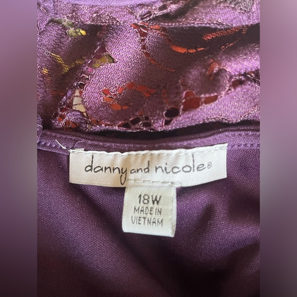 Cocktail Dress. Danny & Nicole. 18W - Picture 6 of 6